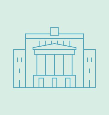 Riga katı vektör çizim