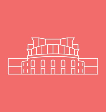 Yerevan katı vektör çizim