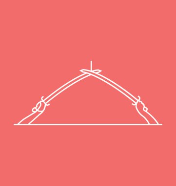 Bağdat katı vektör çizim