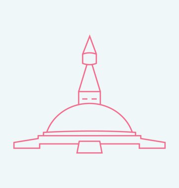 Katmandu vektör çizim