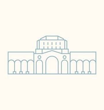 Yerevan vektör çizim