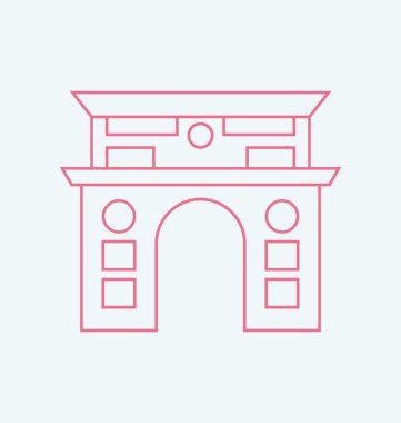 Skopje vektör çizim