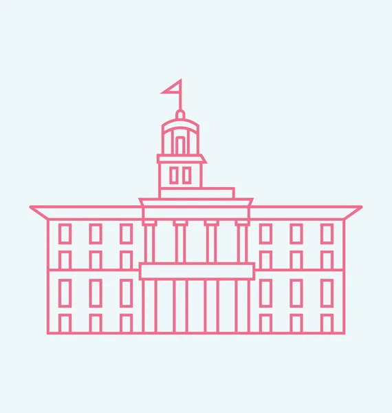 Ilustración vectorial Tennessee — Vector de stock