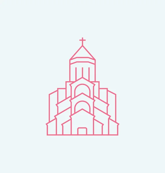 Vektorillustration von Tiflis — Stockvektor