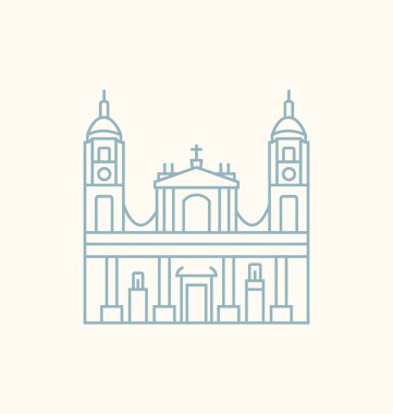 Bogota katı vektör çizim