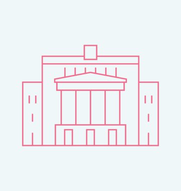 Riga katı vektör çizim