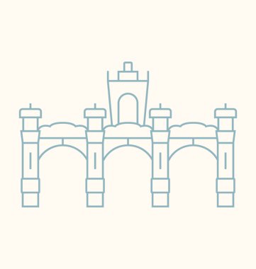 Hanoi katı vektör çizim