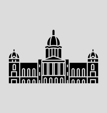Iowa genel derleme vektör çizim