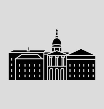 New Jersey vektör çizim