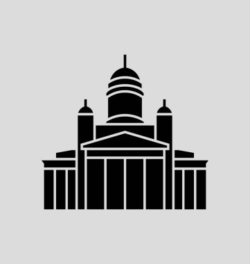 Helsinki katı vektör çizim