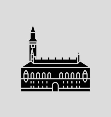 Copenhagen katı vektör çizim