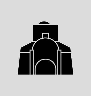 Nicosia katı vektör çizim