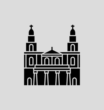 Managua katı vektör çizim