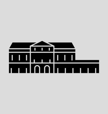 Paramaribo katı vektör çizim