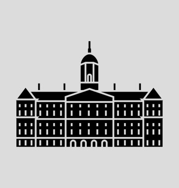 Amsterdam vektör çizim