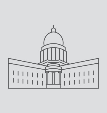 Wisconsin vektör çizim