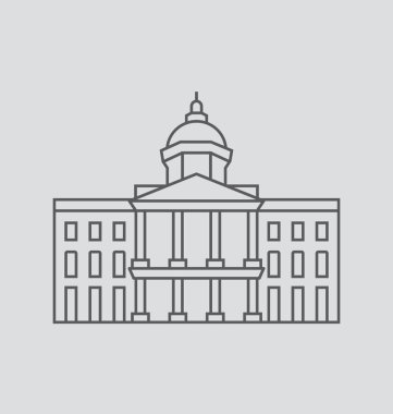 New Hampshire vektör çizim