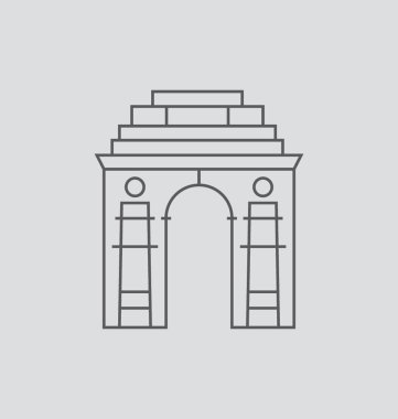 Yeni Delhi vektör çizim