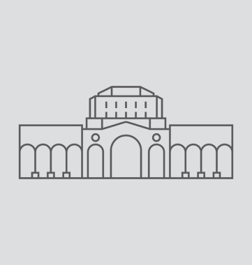 Yerevan vektör çizim