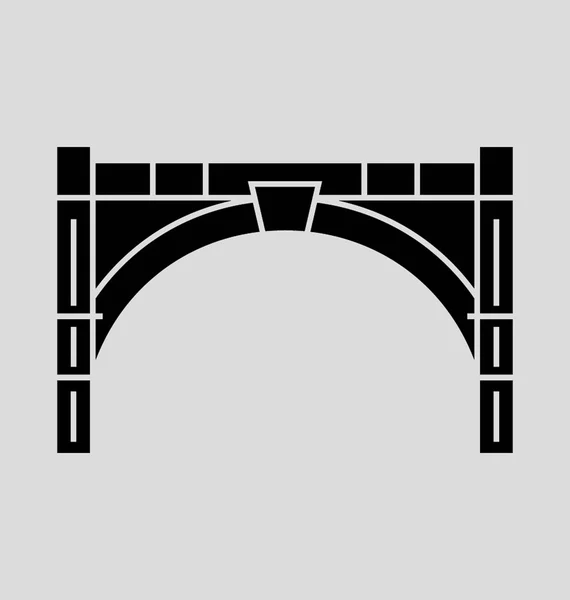 Illustration vectorielle solide de Bridgetown — Image vectorielle