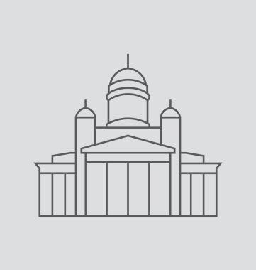 Helsinki vektör çizim