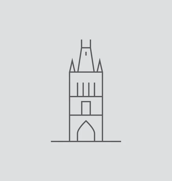 Illustration vectorielle Prague — Image vectorielle