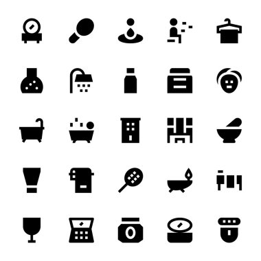 Güzellik ve Spa Vektör Simge 1