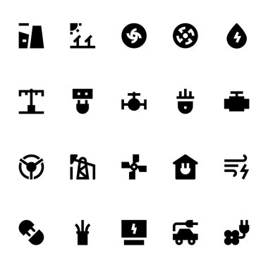 Enerji ve Güç Vektör Simgeleri 3