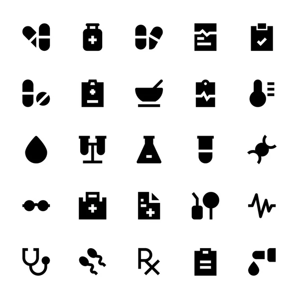 Medisch en gezondheid Vector Icons 2 — Stockvector