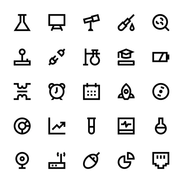 Wetenschap en technologie Vector Icons 2 — Stockvector