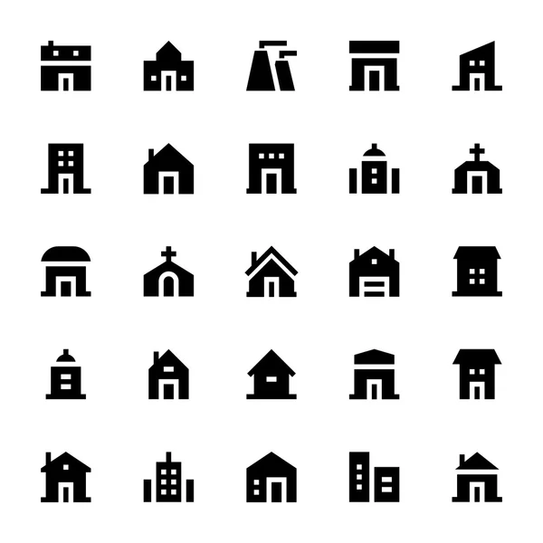 City Elements Vector Icons 3 — Stock Vector