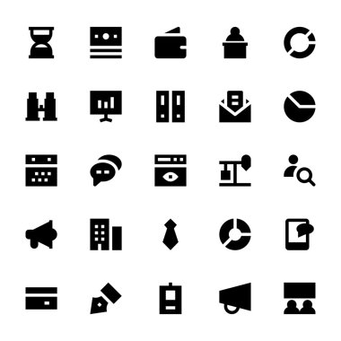 Piyasa ve ekonomi vektör simgeler 2