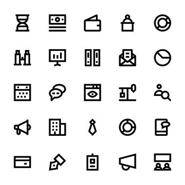 Piyasa ve ekonomi vektör simgeler 2