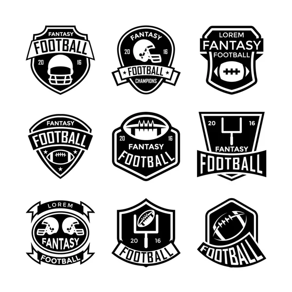 Fantasy-Football Vector Icons 13 — Stock Vector