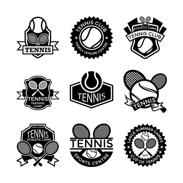 Tennis-Vektor-Symbole 34 — Stockvektor