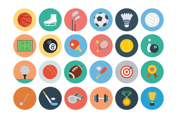 Sports Flat Icons - Vol 1