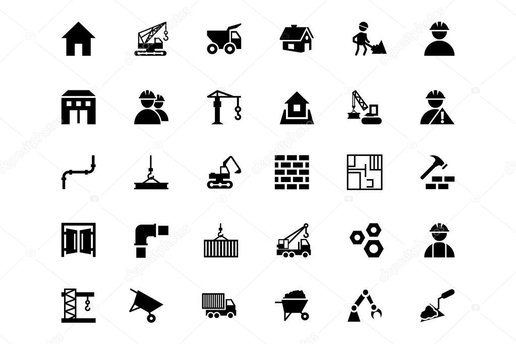 Construction Vector Icons 1