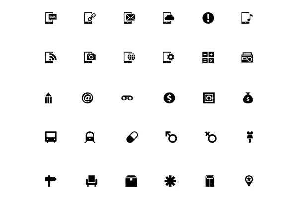 Mini Vector Icons 9 — Stock Photo, Image