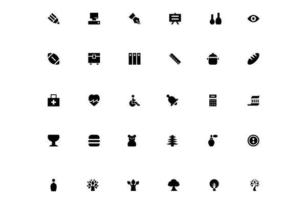 Mini Vector Icons 21 — Stock Photo, Image