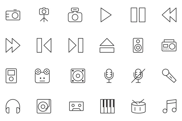 Iconos de interfaz de usuario 5 — Archivo Imágenes Vectoriales
