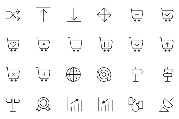 Iconos de interfaz de usuario 25 — Vector de stock