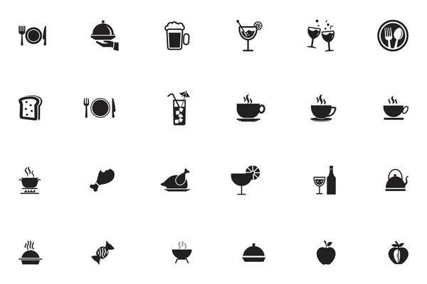 Voedsel Vector Icons 1 — Stockvector