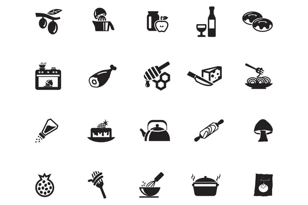 Voedsel Vector Icons 10 — Stockvector