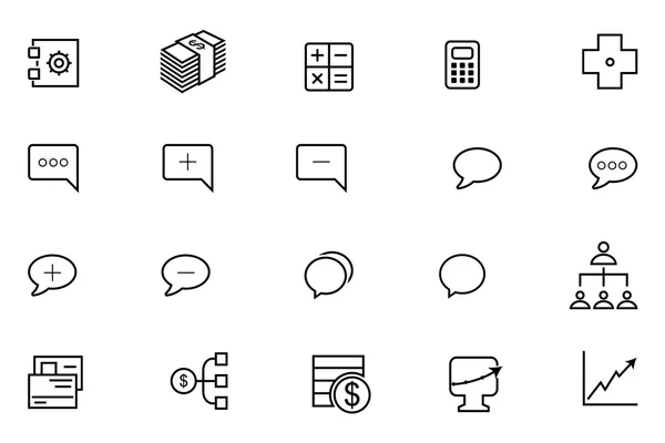 IOS и Android Vector Icons 12 — стоковый вектор