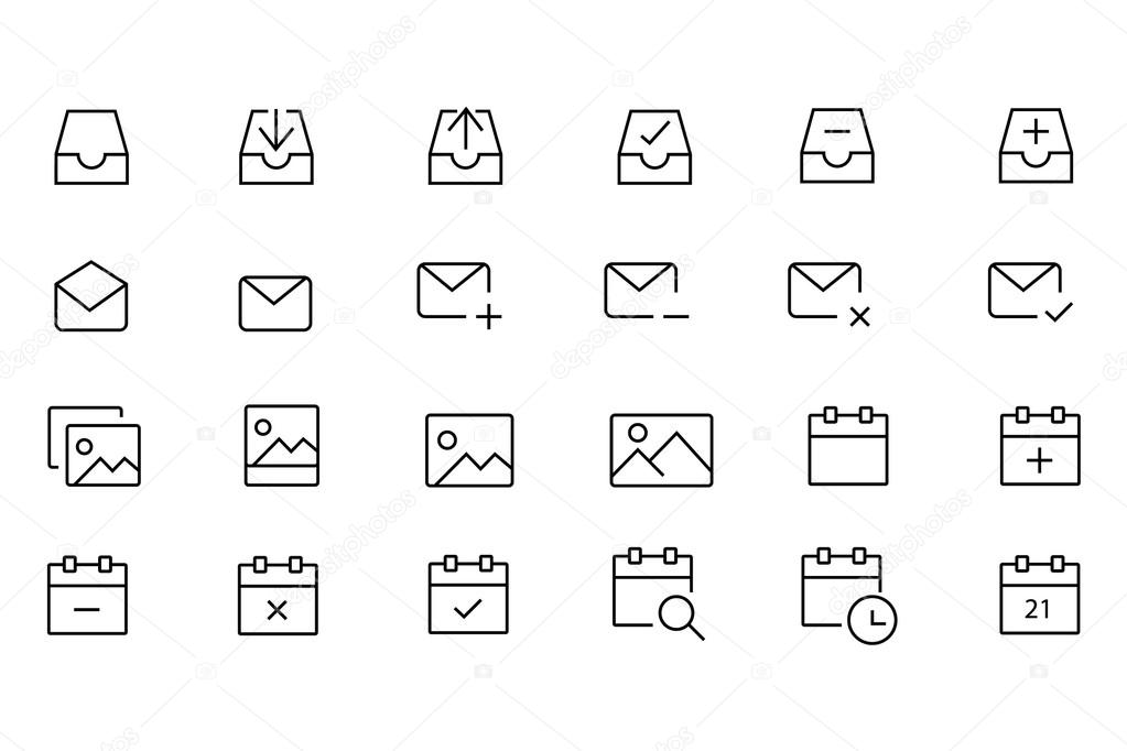 iOS and Android Vector Icons 3
