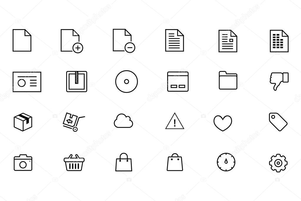 iOS and Android Vector Icons 7