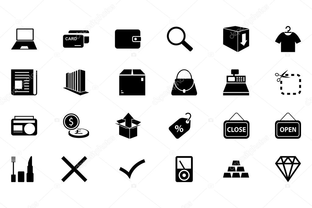 Shopping Vector Icons 4