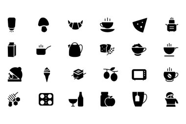 Food Vector Solid Icons 9