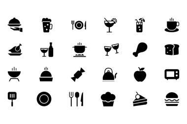Food Vector Solid Icons 1 clipart