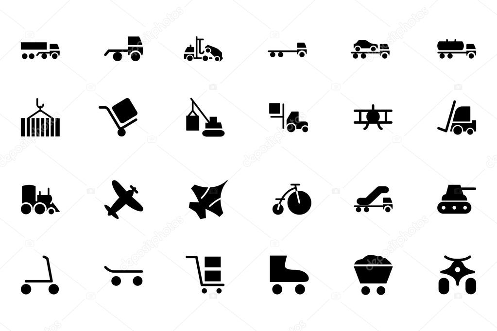 Transport Vector Icons 3